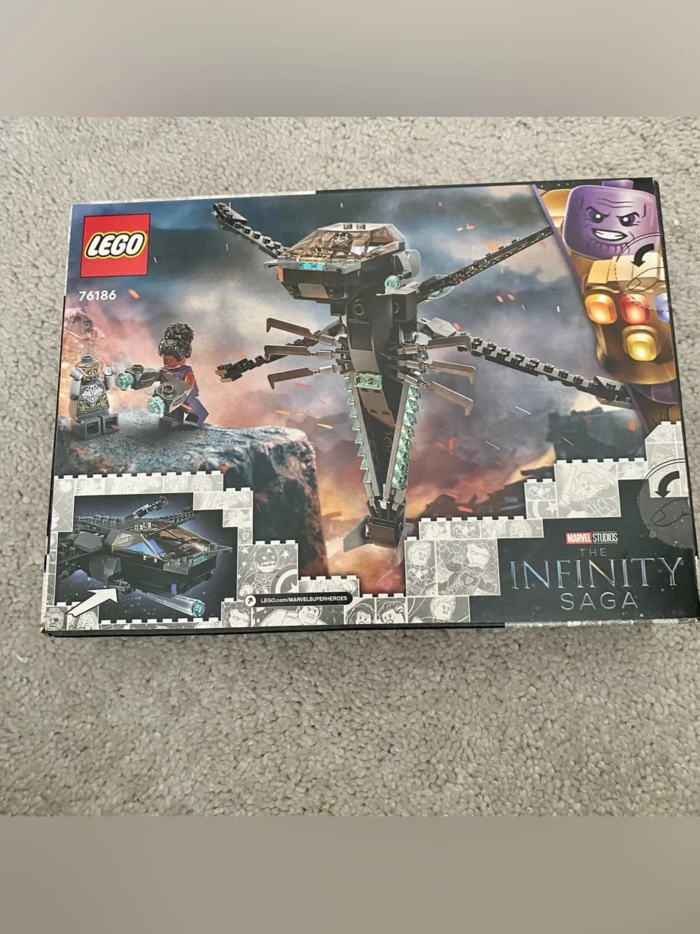 LEGO 76186 Marvel Super Heroes: Black Panther Dragon Flyer